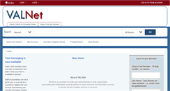 Desktop Screenshot of catalog.valnet.bywatersolutions.com